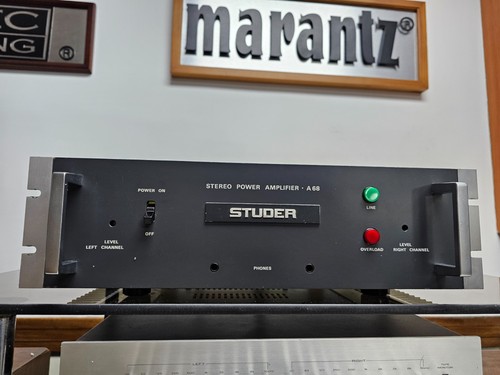 Studer power amp serviced - amp,
